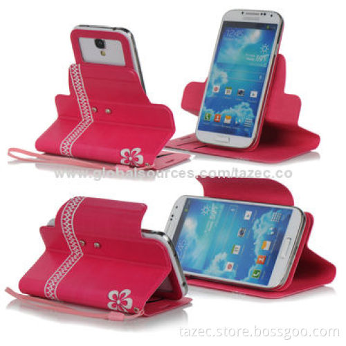 Mobile Phone Cases for Samsung Galaxy S4, Made of Classic PU Material, New Style